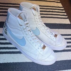 Indigo Nike Blazers (Womens)